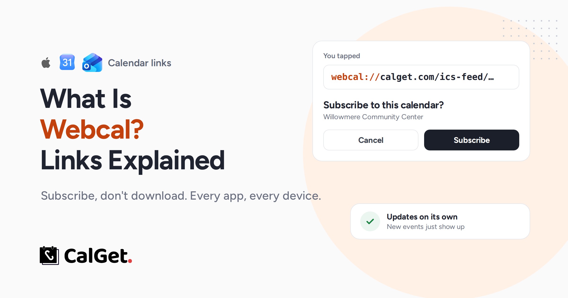 What Is Webcal? How Webcal Links Work in Every Calendar App